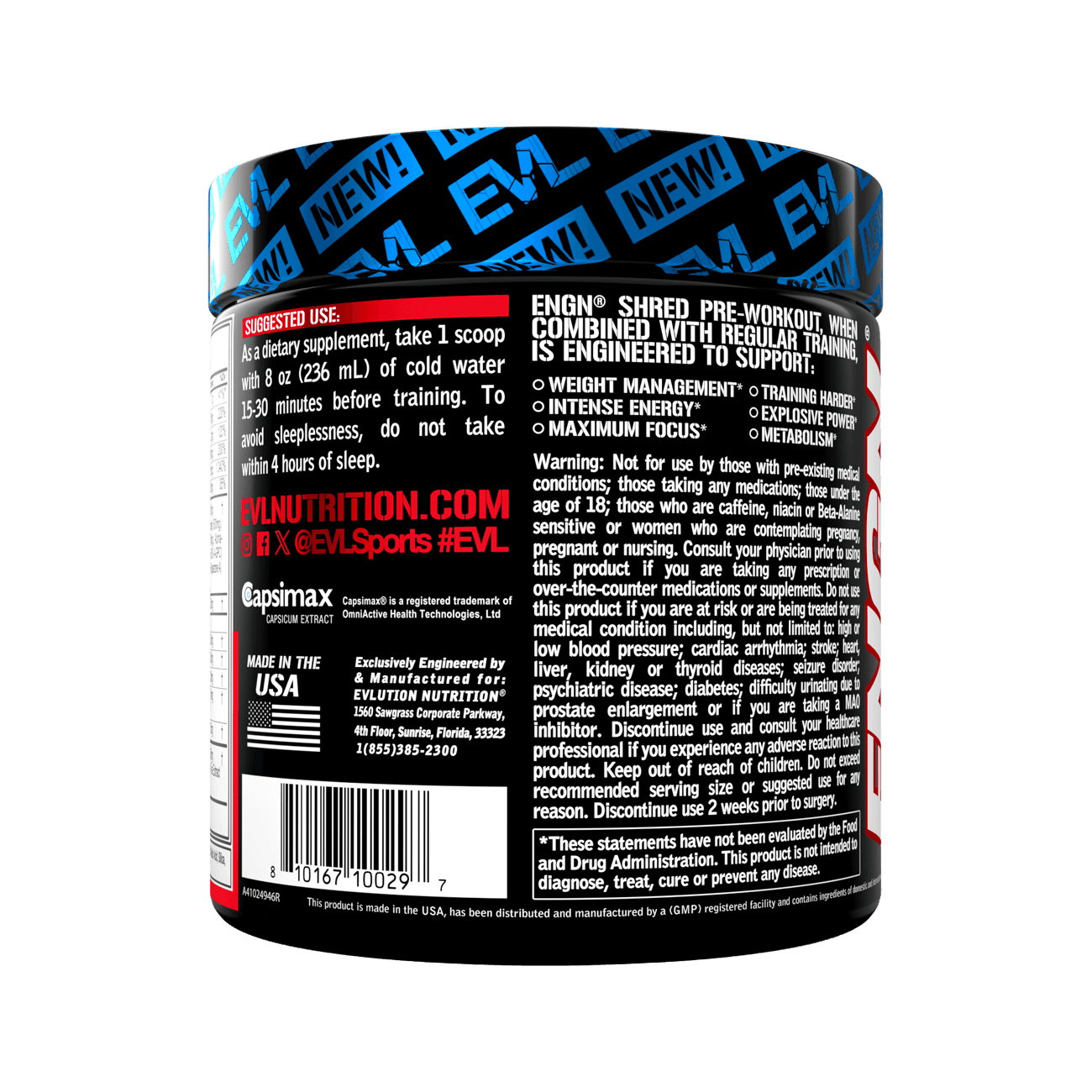 EVLUTION NUTRITION ENGN Shred Pre Workout