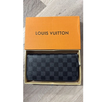 LOUIS VUITTON Portefeuille Brazza Wallet Bifold Damier Graphite N62665 F/S