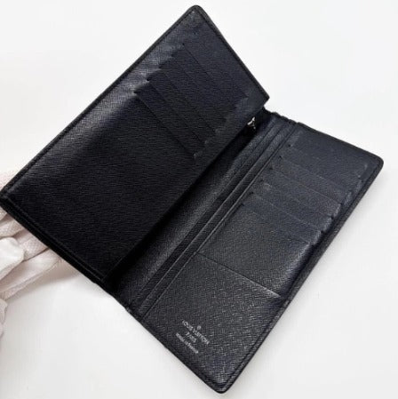 LOUIS VUITTON Portefeuille Brazza Wallet Bifold Damier Graphite N62665 F/S