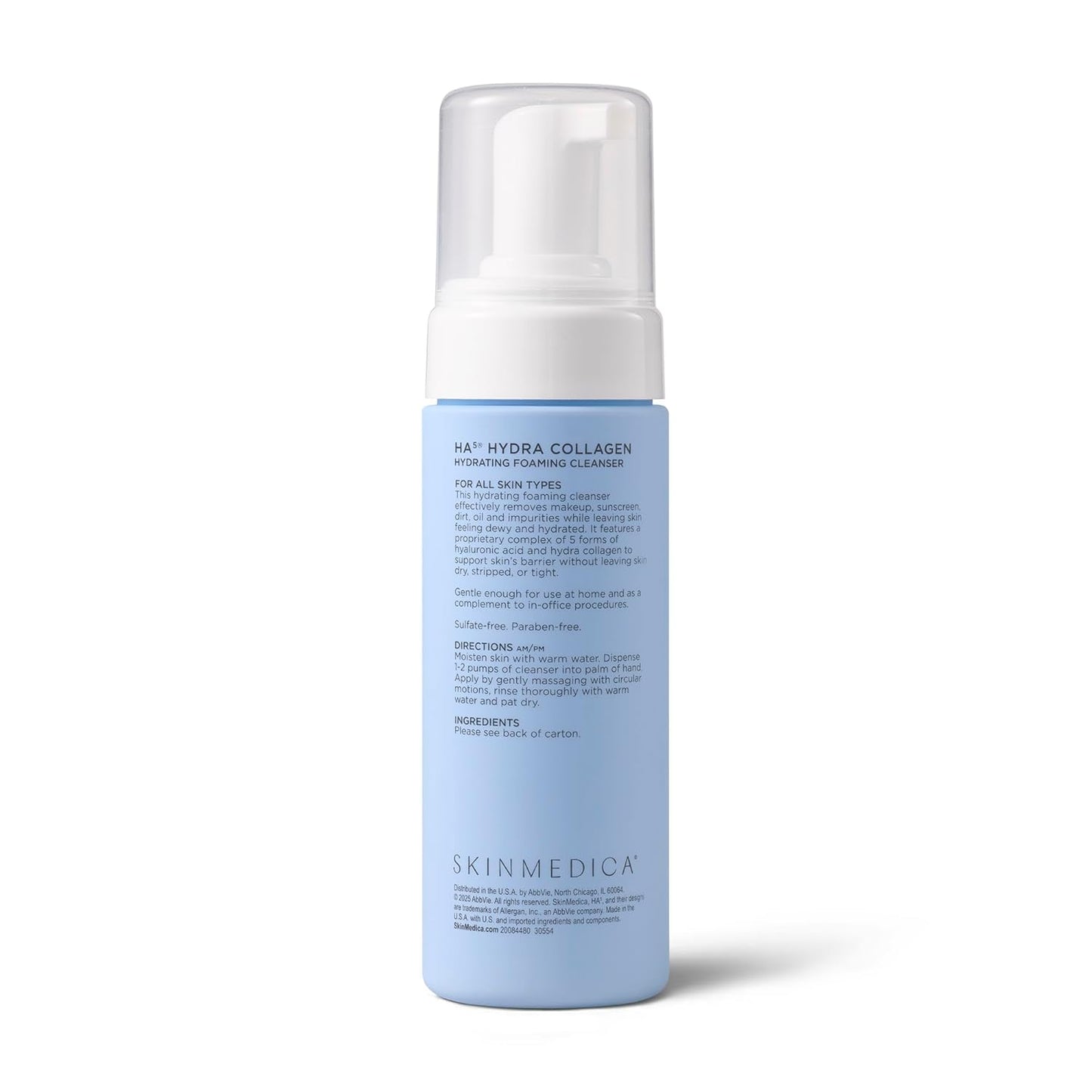 SkinMedica HA5 Hydra Collagen Hydrating Foaming Cleanser with Vegan Collagen, 5 Fl Oz