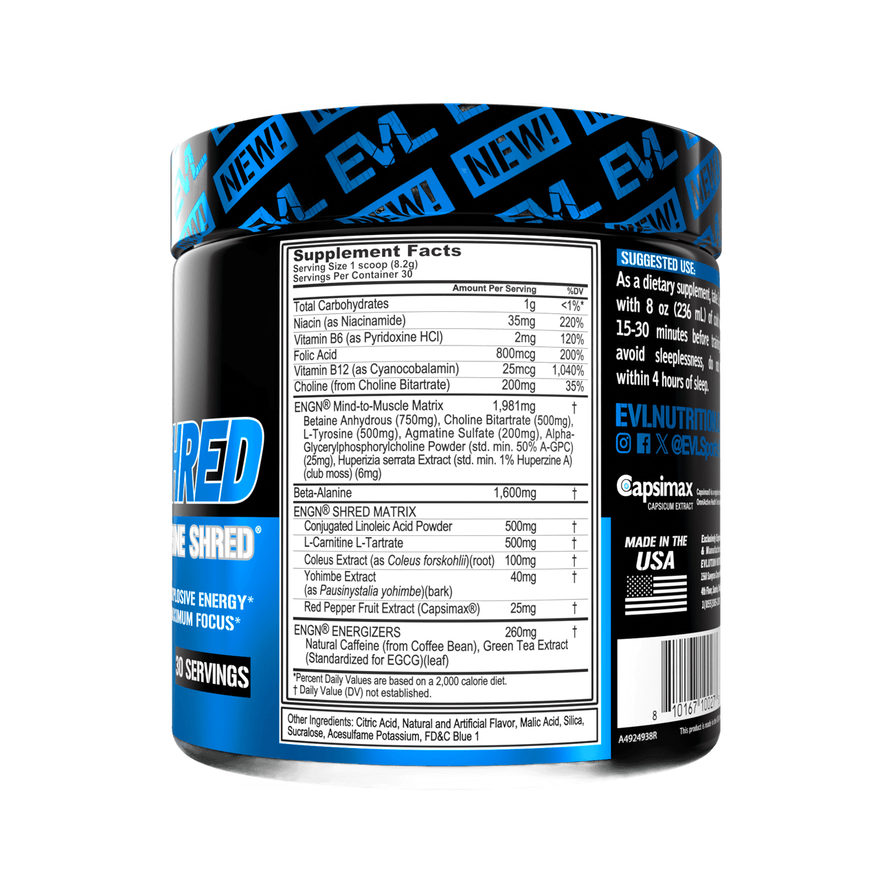 EVLUTION NUTRITION ENGN Shred Pre Workout