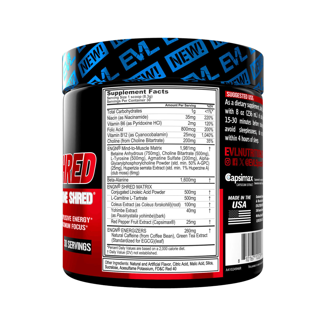 EVLUTION NUTRITION ENGN Shred Pre Workout