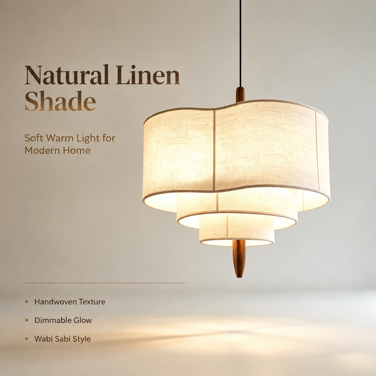 Wabi Sabi Dining Room Pendant Light