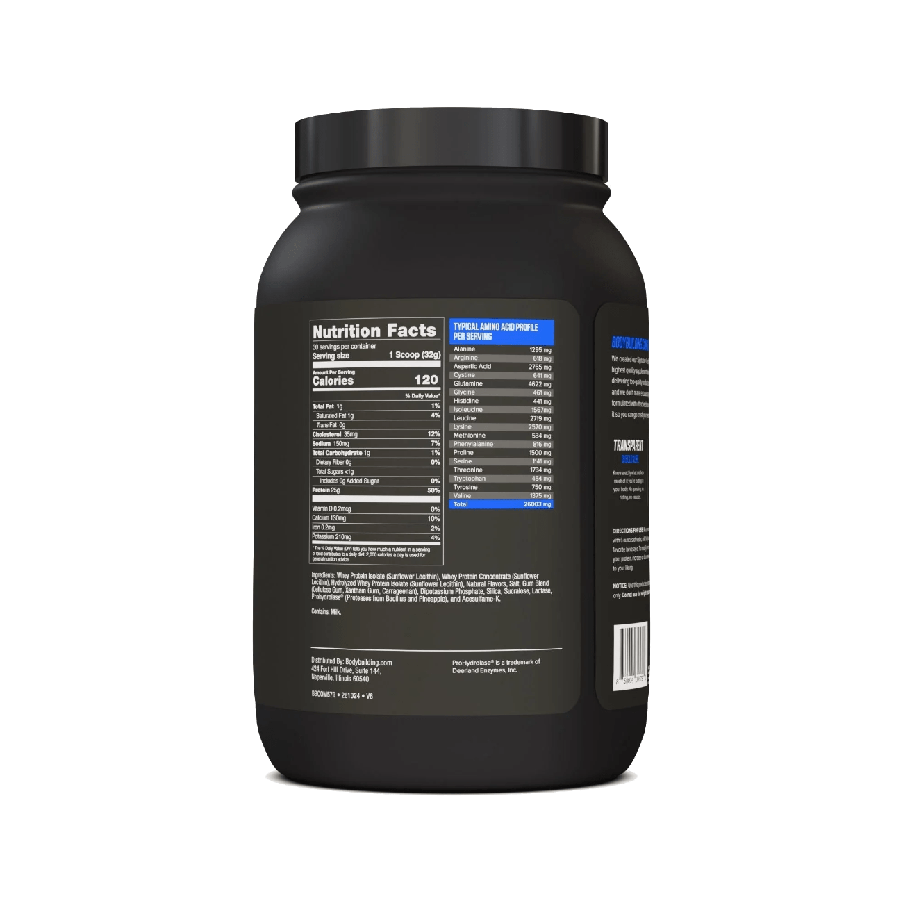Bodybuilding.com Signature 100% Whey, 30 Servings