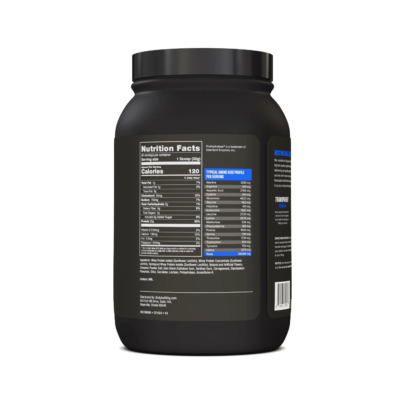 Bodybuilding.com Signature 100% Whey, 30 Servings