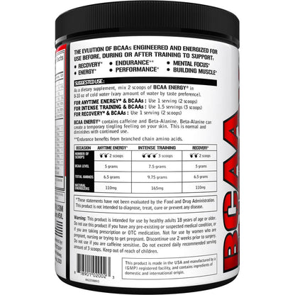 EVLUTION NUTRITION BCAA ENERGY AMINO ACIDS