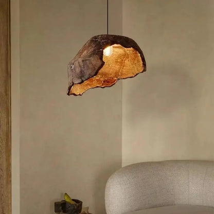 Wabi Sabi Japanese Lotus Flower Pendant Lamp