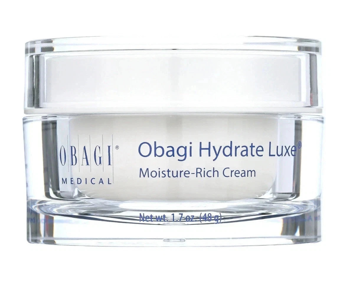 Obagi Hydrate Luxe Moisture-Rich Cream 1.7 oz – Overnight Hydrating Face Moisturizer