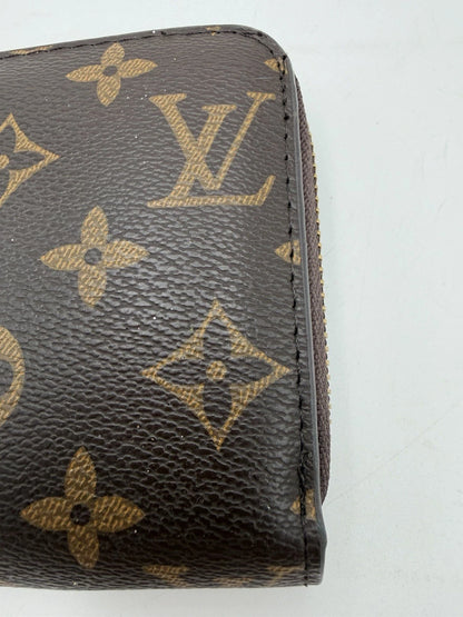 Louis Vuitton Monogram Zippy Long Wallet – Brown Leather Zip Around | M60017