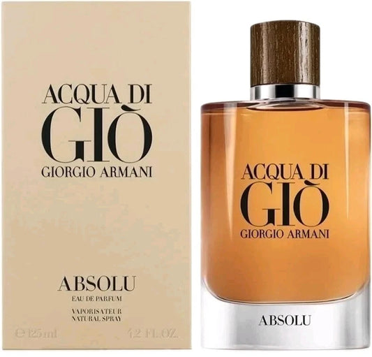 Armani Acqua di Gio Absolu 125ml / 4.2 oz EDP Spray Men