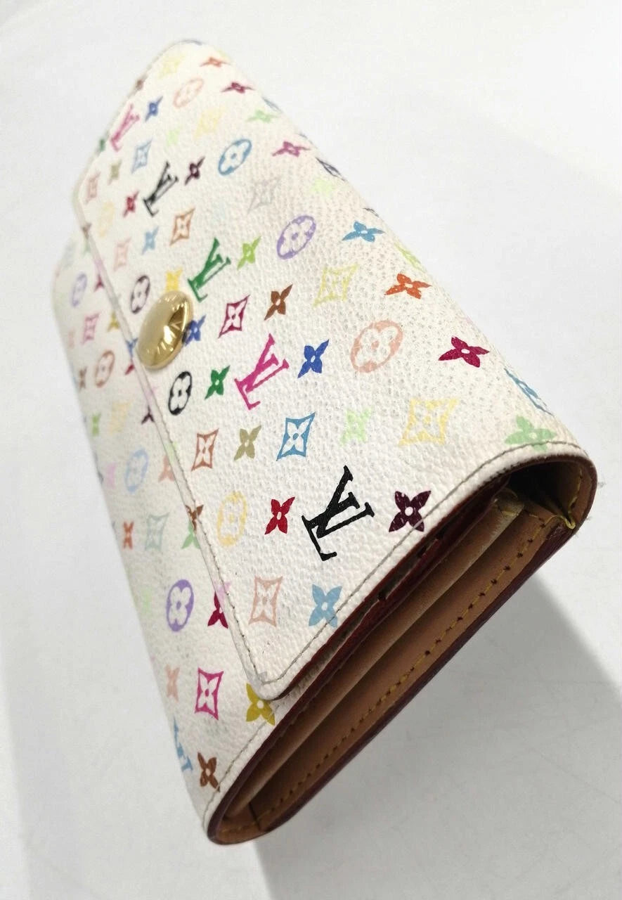 Louis Vuitton Monogram Multicolor Sarah Wallet M93532