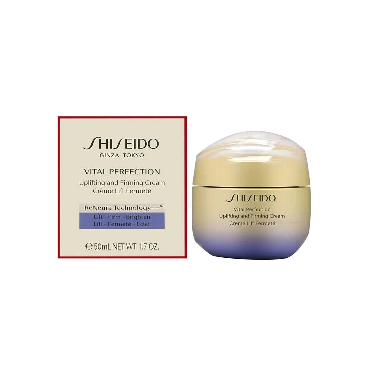 Shiseido Vital Perfection Advanced Lifting & Firming Cream Refill – 1.7 fl oz