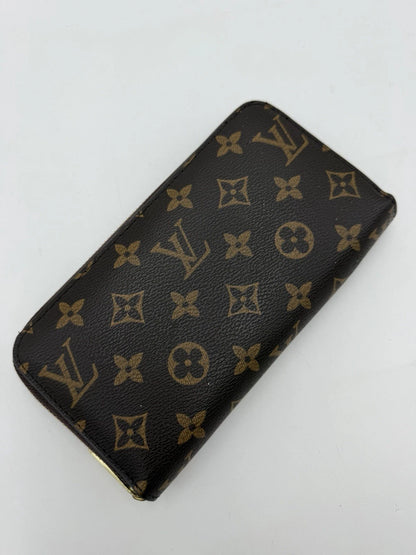 Louis Vuitton Monogram Zippy Long Wallet – Brown Leather Zip Around | M60017