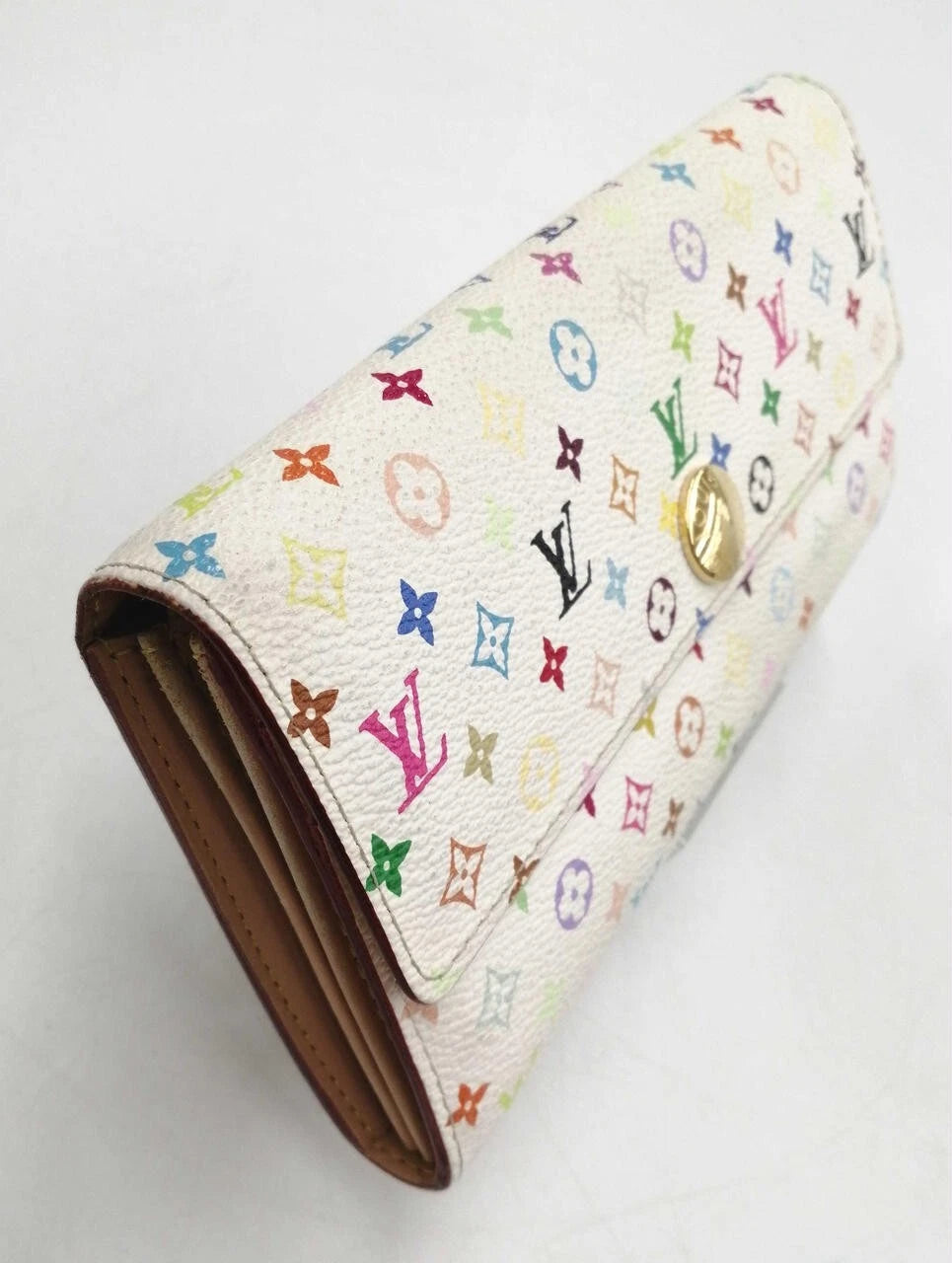 Louis Vuitton Monogram Multicolor Sarah Wallet M93532