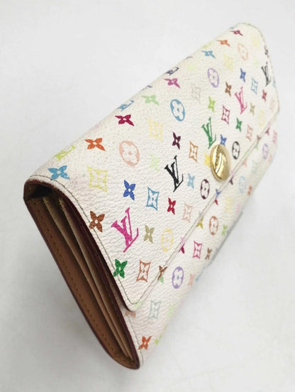 Louis Vuitton Monogram Multicolor Sarah Wallet M93532