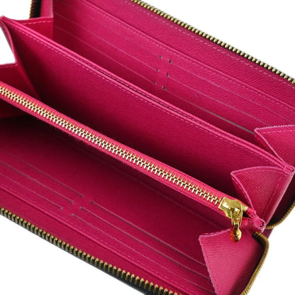 Louis Vuitton Black Multicolor Zippy Wallet